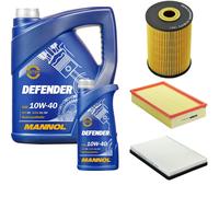 DENCKERMANN Controllo Set MANNOL 10W-40 6L Per VW Passat Variant 2.8 VR6