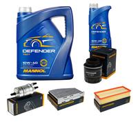 DENCKERMANN Controllo Set MANNOL 10W-40 6L Per VW Touran 1.4 TSI Scirocco
