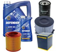 DENCKERMANN Controllo Set MANNOL 10W-40 6L Per VW Transporter IV Bus 2.0