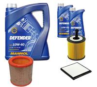DENCKERMANN Controllo Set MANNOL 10W-40 7L Per Citroën Berlingo 1.4I 1.1I