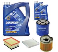 DENCKERMANN Controllo Set MANNOL 10W-40 7L Per Citroën Berlingo Kasten 2.0