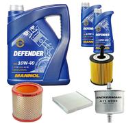 Denckermann Controllo Set mannol 10W-40 7L per Citroën Scatola Berlingo 1.1i