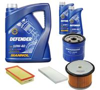 DENCKERMANN Controllo Set MANNOL 10W-40 7L Per Fiat Scudo Kasten 1.9 TD
