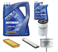 DENCKERMANN Controllo Set MANNOL 10W-40 7L Per Ford Mondeo I Turnier 1.8I 16V