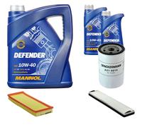 DENCKERMANN Controllo Set MANNOL 10W-40 7L Per Ford Mondeo I Turnier 1.8I 16V