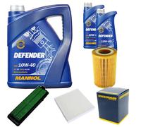 DENCKERMANN Controllo Set MANNOL 10W-40 7L Per Honda Accord VII Tourer