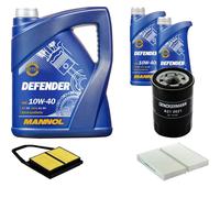DENCKERMANN Controllo Set MANNOL 10W-40 7L Per Honda Civic VII Hatchback