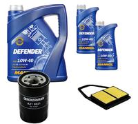 DENCKERMANN Controllo Set MANNOL 10W-40 7L Per Honda Civic VII Hatchback