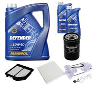 DENCKERMANN Controllo Set MANNOL 10W-40 7L Per Honda Civic VIII Hatchback 1.8