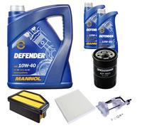 DENCKERMANN Controllo Set MANNOL 10W-40 7L Per Honda CR-V III 2.0I-VTEC 4WD