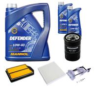 DENCKERMANN Controllo Set MANNOL 10W-40 7L Per Honda CR-V III 2.4I-VTEC 4WD