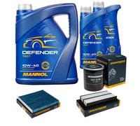 DENCKERMANN Controllo Set MANNOL 10W-40 7L Per Mazda 6 Station Wagon 2.0 Di