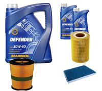 DENCKERMANN Controllo Set MANNOL 10W-40 7L Per Mercedes C-Klasse T-Model