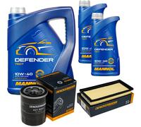 DENCKERMANN Controllo Set MANNOL 10W-40 7L Per Mitsubishi Mirage/Space Star
