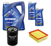 DENCKERMANN Controllo Set MANNOL 10W-40 7L Per Opel Combo 1.7 D Corsa B 1.5