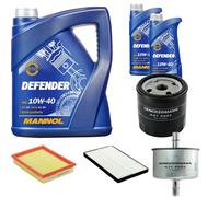 DENCKERMANN Controllo Set MANNOL 10W-40 7L Per Opel Corsa B 1.4I 1.2I Tigra