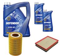 DENCKERMANN Controllo Set MANNOL 10W-40 7L Per Opel Zafira A 2.0 DTI 16V 2.2