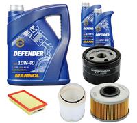 DENCKERMANN Controllo Set MANNOL 10W-40 7L Per Renault Kangoo Express D 65