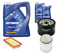 DENCKERMANN Controllo Set MANNOL 10W-40 7L Per Renault Kangoo Express D 65