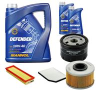 DENCKERMANN Controllo Set MANNOL 10W-40 7L Per Renault Laguna I Grandtour 1.9