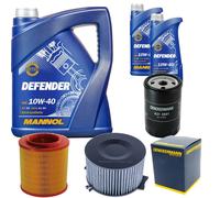 DENCKERMANN Controllo Set MANNOL 10W-40 7L Per VW Transporter IV Bus 2.0