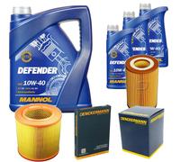 DENCKERMANN Controllo Set MANNOL 10W-40 8L Per Audi A8 3.2 FSI Quattro 2.8
