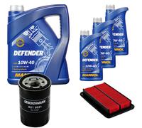 DENCKERMANN Controllo Set MANNOL 10W-40 8L Per FORD USA PROBE II 2.0 16V 2.5