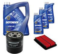 DENCKERMANN Controllo Set MANNOL 10W-40 8L Per FORD USA PROVA II 2.0 16V