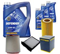 DENCKERMANN Controllo Set MANNOL 10W-40 8L Per Land Rover Freelander 2.0 TD4
