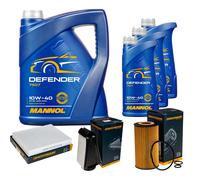 DENCKERMANN Controllo Set MANNOL 10W-40 8L Per Mercedes GLC 220 D 4MATIC