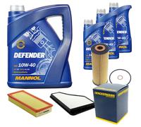 DENCKERMANN Controllo Set MANNOL 10W-40 8L Per Mercedes S-Klasse 300 SE