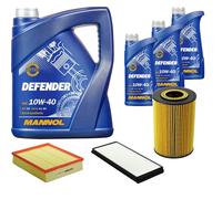 DENCKERMANN Controllo Set MANNOL 10W-40 8L Per Mercedes Sprinter 2-T Bus