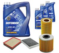 Denckermann Controllo Set mannol 10W-40 8L per Opel Zafira A 2.0 Dti 16V 2.2