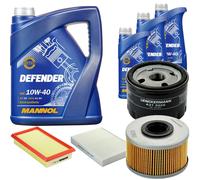 DENCKERMANN Controllo Set MANNOL 10W-40 8L Per Renault Kangoo Express D 65