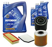 Denckermann Controllo Set mannol 10W-40 8L per Renault Laguna i Grandtour 2.2