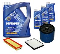 Denckermann Controllo Set mannol 10W-40 8L per Renault Megane I Grandtour 1.9