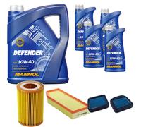 Denckermann Controllo Set mannol 10W-40 9L per Mercedes