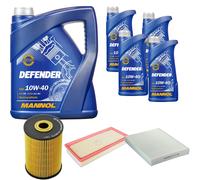 Denckermann Controllo Set mannol 10W-40 9L per VW Touareg 3.2 V6 3.6 Audi Q7