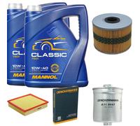 DENCKERMANN Controllo Set MANNOL Classic 10W-40 10L Per Audi A8 4.2 Quattro