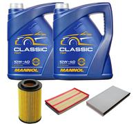 DENCKERMANN Controllo Set MANNOL Classic 10W-40 10L Per Mercedes-Benz Viano