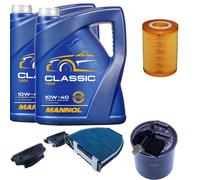 DENCKERMANN Controllo Set MANNOL Classic 10W-40 10L Per Mercedes GLK-Klasse