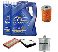 DENCKERMANN Controllo Set MANNOL Classic 10W-40 10L Per Mercedes S-Klasse 500
