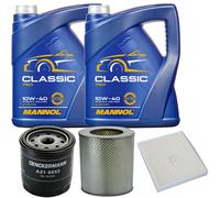 DENCKERMANN Controllo Set MANNOL Classic 10W-40 10L Per Toyota Hiace IV
