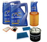 DENCKERMANN Controllo Set MANNOL Classic 10W-40 11L Per Mercedes S-Klasse