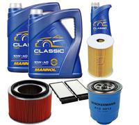 DENCKERMANN Controllo Set MANNOL Classic 10W-40 11L Per Nissan Patrol GR V