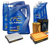 DENCKERMANN Controllo Set MANNOL Classic 10W-40 13L Per Mercedes Sprinter