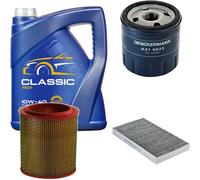 DENCKERMANN Controllo Set MANNOL Classic 10W-40 5L Per Alfa Romeo 156 2.0