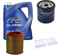 DENCKERMANN Controllo Set MANNOL Classic 10W-40 5L Per Alfa Romeo 156