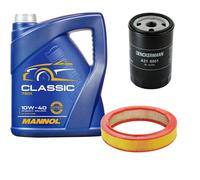 DENCKERMANN Controllo Set MANNOL Classic 10W-40 5L Per Audi 80 2.0 1.6 1.8 S