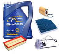 DENCKERMANN Controllo Set MANNOL Classic 10W-40 5L Per Audi Q5 2.0 TFSI